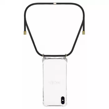 Dėklas Coros LOO005 iPhone XS Max 16,5 cm (6,5 colio) Juodas Skaidrus