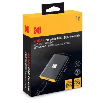 Nešiojamas SSD diskas Kodak X210 S 3.2 Gen2 1TB EKSSD1TX210SK