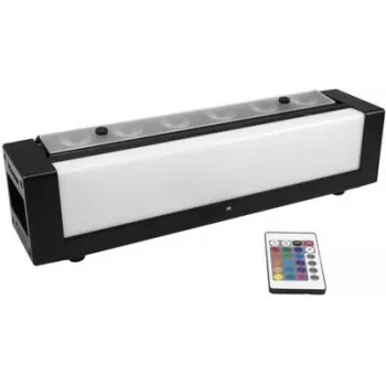LED efektinis šviestuvas EUROLITE Bar-6 DMX 36 LED – kompaktiškas baras su 36 RGB šviesos diodais, DMX valdymu