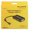 Adapteris DeLOCK 0,16 m Mini DisplayPort → DisplayPort / HDMI / DVI-D