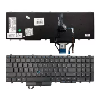 Dell KB312955 klaviatūra, JAV išdėstymas, juoda
