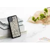 Dėklas telefonui man and wood iPhone 11 Pro Max — juodas mono trikampis dizainas