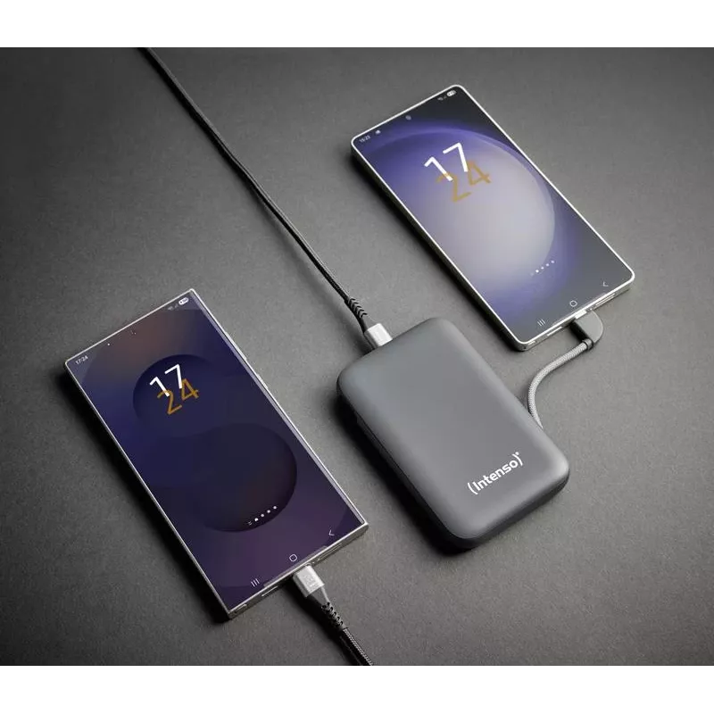 Power Bank USB 10000 mAh pilka S10000 7333034 Intenso
