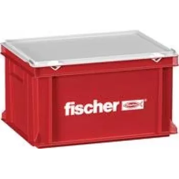 Transportinė dėžė FISCHER 091425 — 400 x 300 x 237 mm, plastikinis sandėliavimo/transportavimo konteineris