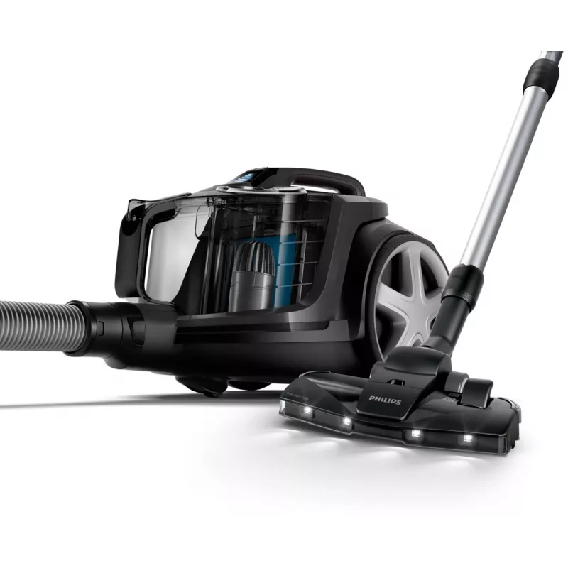 Philips PowerPro Expert FC9747/09 – 900 W, 2 L be maišelio, HEPA, juodas