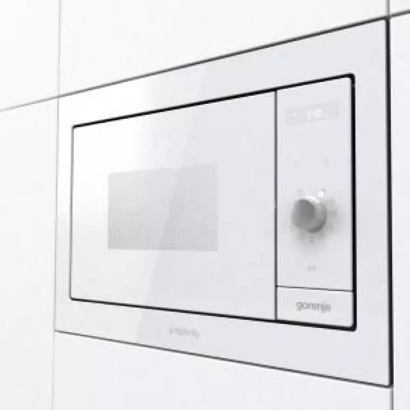 Gorenje BM235G1SYW balta kombinuota mikrobangų krosnelė įmontuojama 23 L 900 W