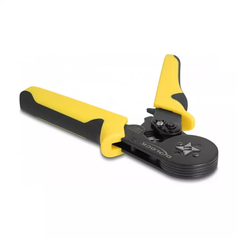 Crimping įrankis DeLOCK 90558 juoda geltona
