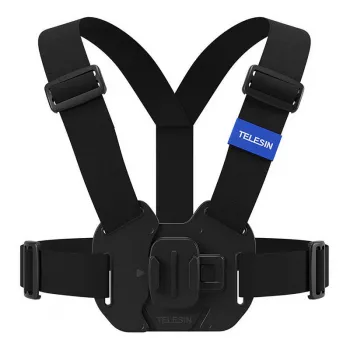 Krūtinės diržas Telesin GP-UCS-001 reguliuojamas, tinka GoPro kameroms