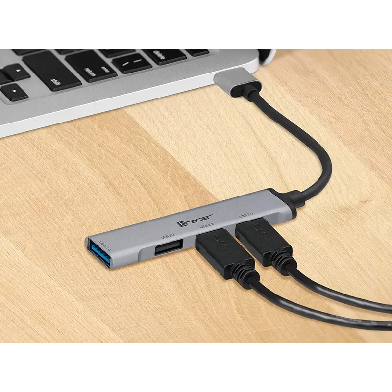 USB 3.0 šakotuvas Tracer H41, 4 prievadai