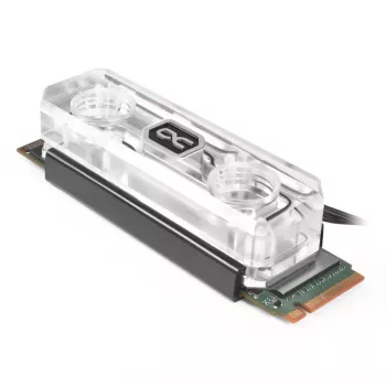 Alphacool HDX Apex vandens aušintuvas M.2 2280 SSD, akrilinis aRGB