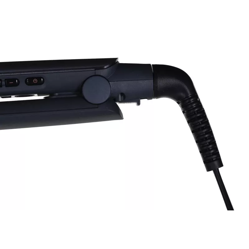 Tiesintuvas Remington S8598 Warm Black Grey – keraminės plokštelės 11 cm, 5 temperatūros lygiai, 160–230°C, 3 m laidas, kelioninis dėklas