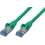 ShiverPeaks tinklo kabelis Cat6a S/FTP 0,5 m žalias