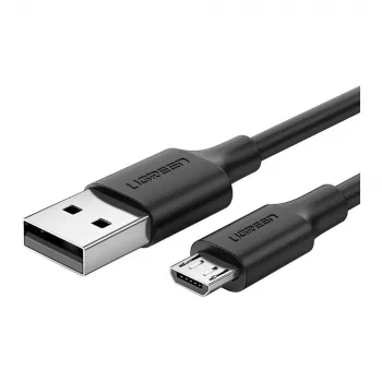 Ugreen 60137 USB laidas USB 2.0 1.5 m USB A Micro-USB A Juodas