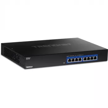 TRENDnet TEG S708 – tinklo jungiklis, 8 prievadai 100/1000/2.5G/5G/10GBase-T, stalinis arba montuojamas į stelažą