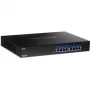 TRENDnet TEG S708 – tinklo jungiklis, 8 prievadai 100/1000/2.5G/5G/10GBase-T, stalinis arba montuojamas į stelažą
