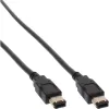 InLine FireWire 400 1394 laidas 6 kontaktų kištukas / kištukas 1 m