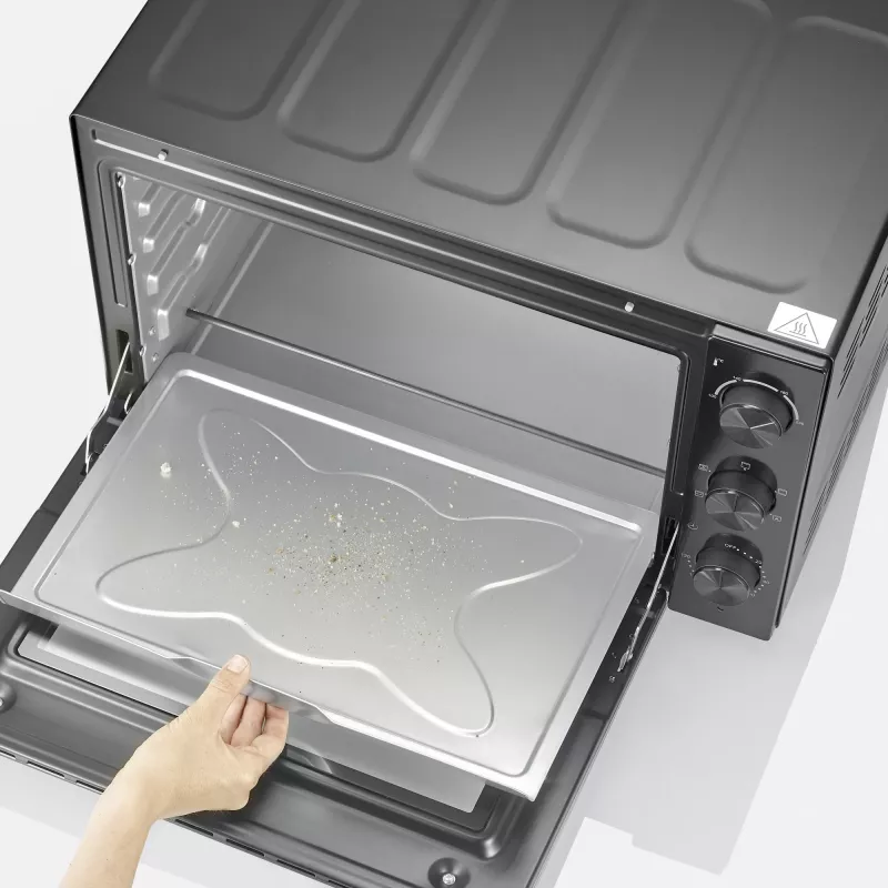 SEVERIN TO 2076 elektrinė orkaitė ant stalo — 46 L, 1800 W, juoda