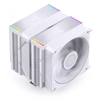 Jonsbo HX6280 procesoriaus aušintuvas, PWM, RGB - 130 mm, baltas