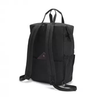 Kuprinė DICOTA Dual GO 39,6 cm (15,6 colio) juoda su nešimo rankena ir petnešomis
