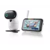 Motorola Solutions PIP1710 Connect 5 besielis vaizdo kūdikio monitorius su sukamu ir pakreipiamu 5 colių HD ekranu (120MOTOPIP1710C)