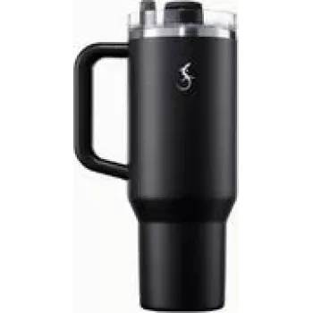 Termo puodelis Lurch BIG CUP 1,2 L, nerūdijančio plieno dvigubos sienelės vakuuminis, juodas