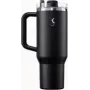 Termo puodelis Lurch BIG CUP 1,2 L, nerūdijančio plieno dvigubos sienelės vakuuminis, juodas