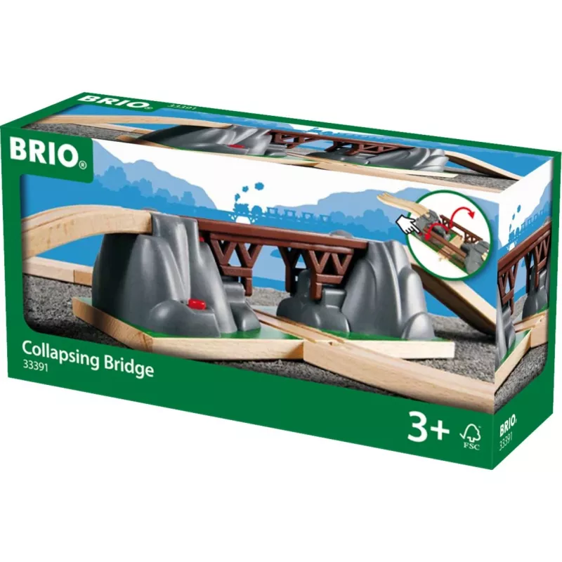 BRIO World griūvantis tiltas