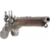 Metalinis piratų pistoletas Gonher modelis 239863 – metalinis žaislinis pistoletas