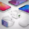USB C/A sieninis įkroviklis YENKEE YAC G38 20W 3A Power Delivery (USB‑C ir USB‑A)