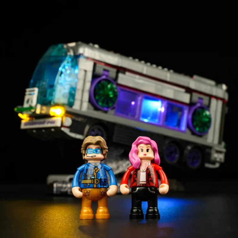Cyberpunk Neoncity - Ateities autobusas, konstravimo žaislas