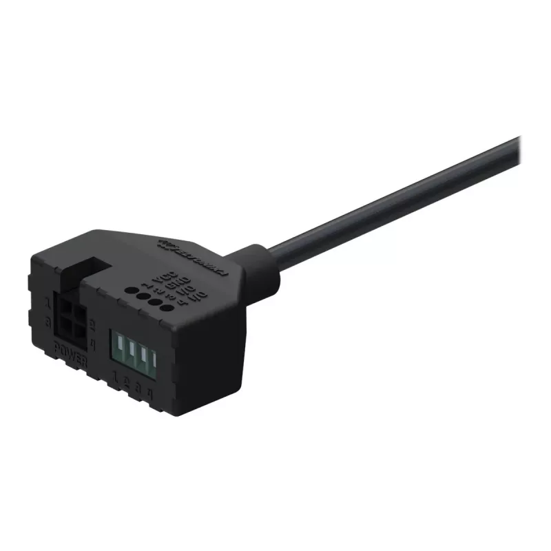 Maitinimo adapteris Teltonika PR5MEC21 vidaus montavimui, juodas, 0,14–0,5 mm²