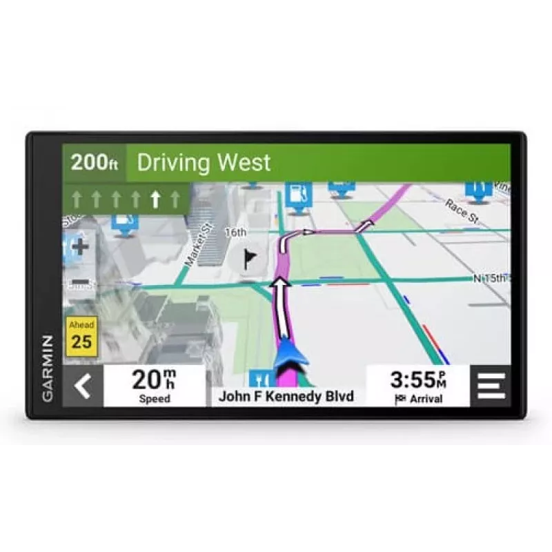 Garmin DriveSmart 76 navigator fiksuotas 17,8 cm (7 inch) TFT lietimui jautrus ekranas 239,6 g juodas (EU MT-D)