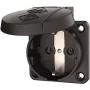 MENNEKES Elektrotechnik GmbH & Co. KG Schuko skydinis kištukinis lizdas 16A 2p+E 230V juodas 11032