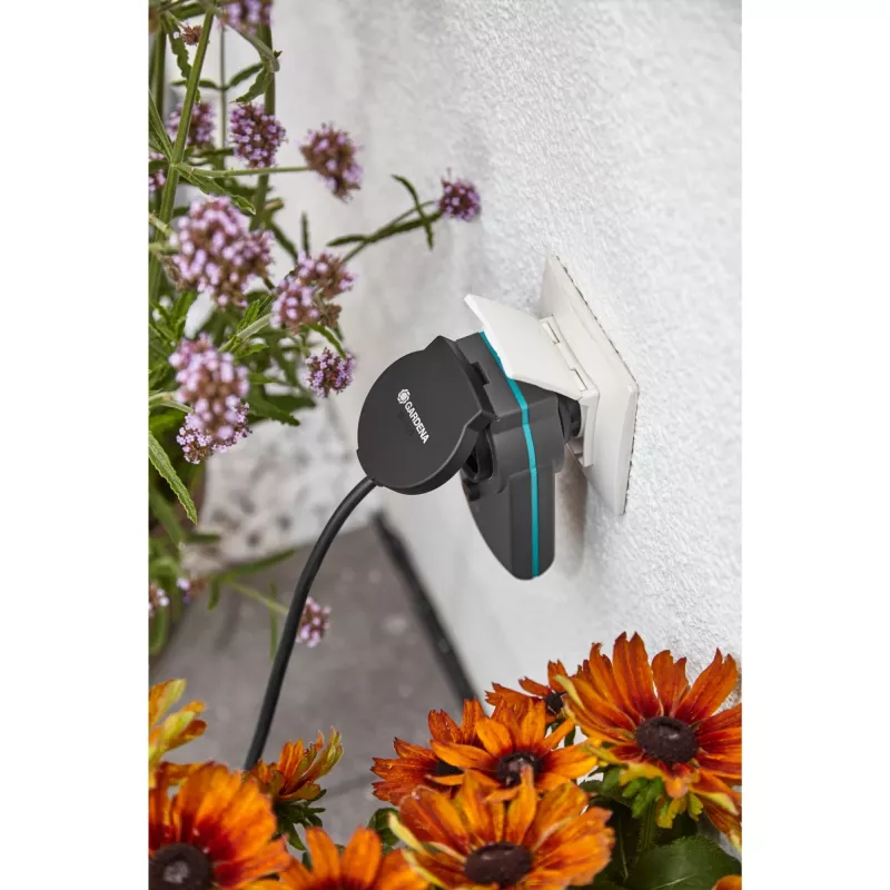 Gardena smart Power tarpinis kištukas, 3 vnt. rinkinys (19096-20), juodas