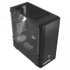 PC korpusas SAVIO Noctis Flow – Cube Mini-ITX/Micro-ATX/ATX, 3x120mm priekyje, 1x120mm gale, 2x3.5 colio + 3x2.5 colio vietos, grūdintas stiklas