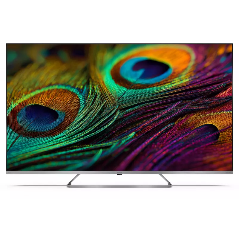 Sharp 4K QLED MiniLED TV 50JP7265E 50 colių Smart TV Google TV UHD Sidabrinis