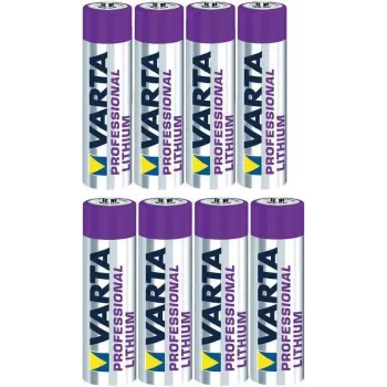 Vienkartinė ličio baterija Varta 4x AAA