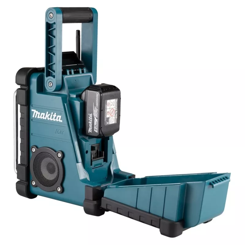 Darbovietės radijas Makita DMR116 Digital AM FM 3,5W Turkio spalvos