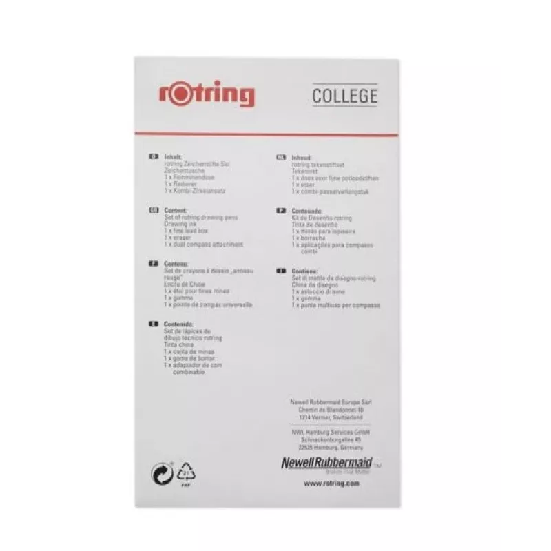 Finelineris Rotring College rinkinys S0699380