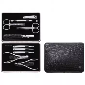 Manikiūro ir pedikiūro priemonių rinkinys ZWILLING 97509-004-0, nerūdijantis plienas, juodas