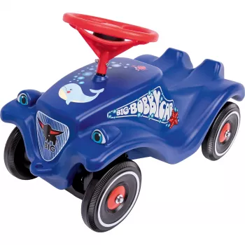 Vaikiškas stumiamas automobilis BIG Bobby-Car Classic Ocean, mėlynai raudonas