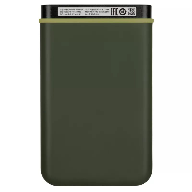 Išorinis kietasis diskas Transcend 1TB 2.5 colio USB 3.2 Gen 1 StoreJet 25M3G