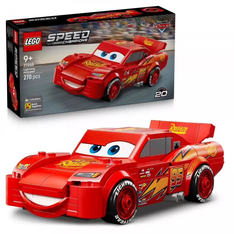 LEGO SPEED CHAMPIONS 77255 Žaibo Makvynas