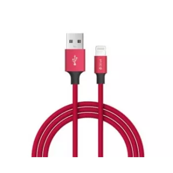 USB-C į Lightning laidas Devia Pheez Series 1 m — Raudonas, 1A / USB Power Delivery suderinamas