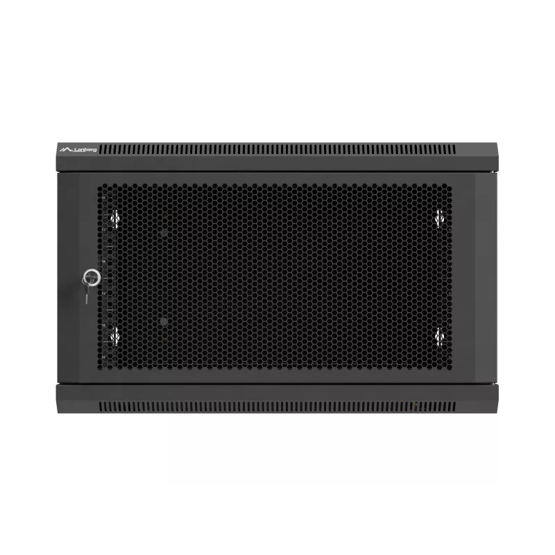 Sieninis 19 inch stovo korpusas 6U 600x600 juodas Lanberg WF01