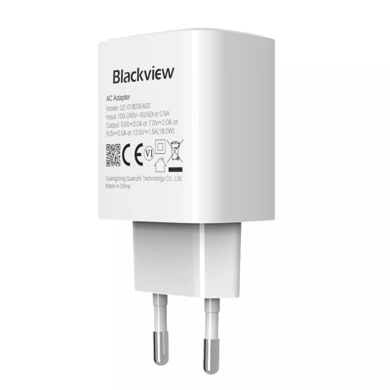 BLACKVIEW CHAR-18W sieninis USB įkroviklis, 18 W galia