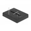 Breadboard DELOCK 18317 – plastikinė bekontaktė prototipų plokštė, 36×46×10 mm, juoda
