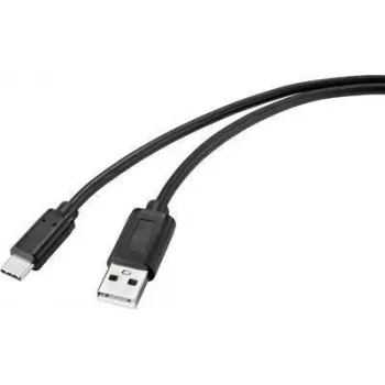 Renkforce RF-4699378 USB laidas juodas
