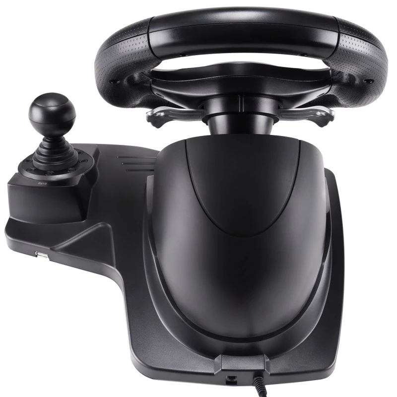 Subsonic SA5596-NG žaidimų vairas su pedalais USB, juodas, 270°