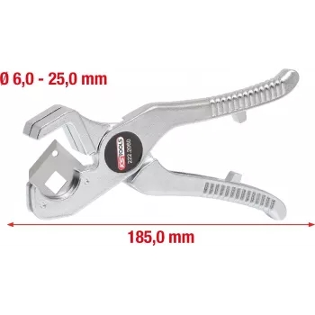 Žarnų pjaustytuvas KS Tools 222.2060 žarnoms Ø 6–25 mm